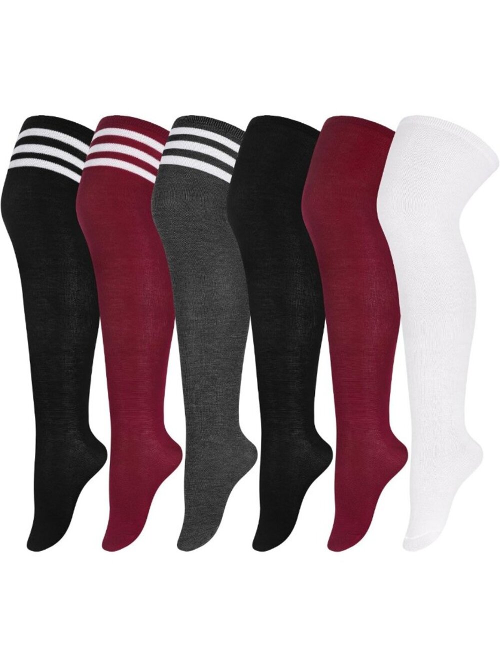 Plus Size Thigh High Socks for Women | Over Knee Warm Stockings | Daily Wear